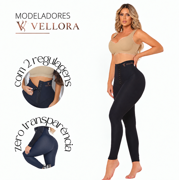 Legging Modeladora com Fechos